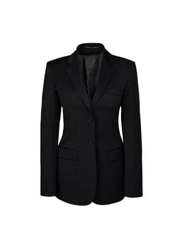Black Fitted Longline Blazer